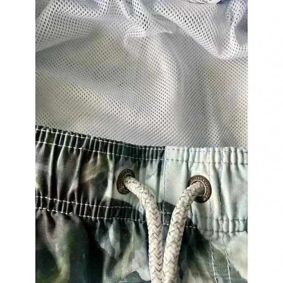 Island Haze Mens Board Shorts Blue Bathing Suit Beach Ocean XXL Youth - Picture 10 of 12